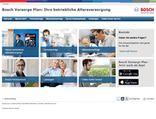 Tablet Screenshot of boschvorsorgeplan.de